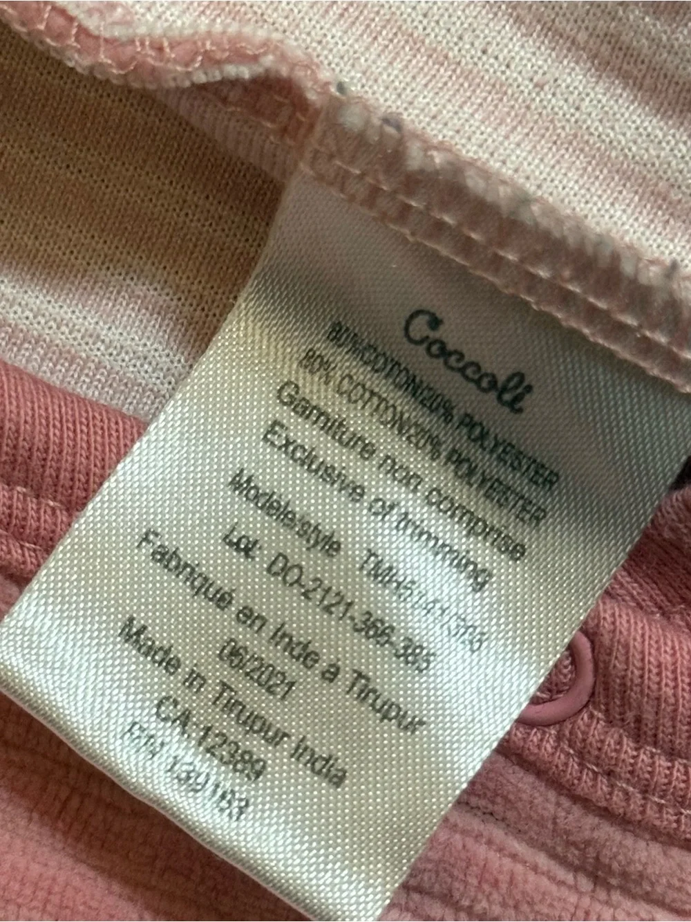 Bundle of Baby Girl Clothes Coccoli & Carter’s 2 Piece Bundle